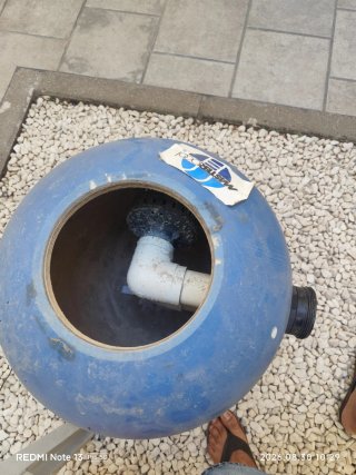 Bombo depuradora piscina de arena sand filter.