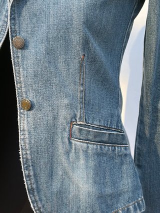 Blazer Zara azul