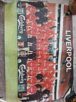 Póster Liverpool 2001/2002