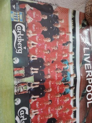 Póster Liverpool 2001/2002
