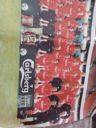 Póster Liverpool 2001/2002