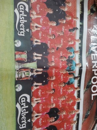 Póster Liverpool 2001/2002