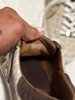 Zapatillas Michael Kors Beige y Marrón
