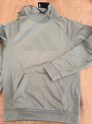 Felpa Adidas verde oliva taglia S