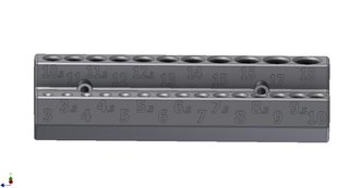 Soporte para pared para brocas del 3 al 18 mm