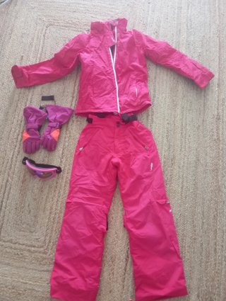Conjunto Ropa Esquí Niña 10-12 Años