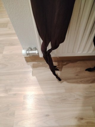 Pantalón Zara bombacho lazo XS