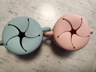 Vaso snack Mushie bebé