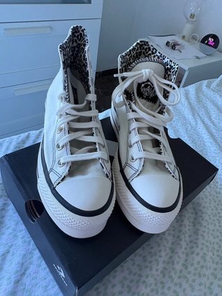 Zapatillas Converse Botas Blancas