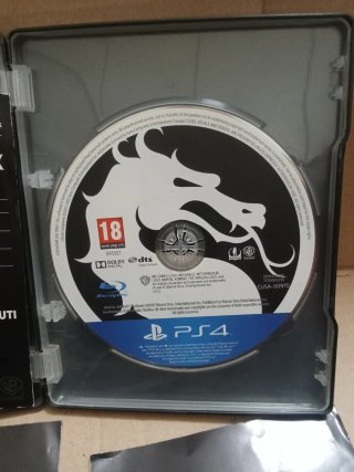 Mortal Kombat X PS4 Steelbook + Disco