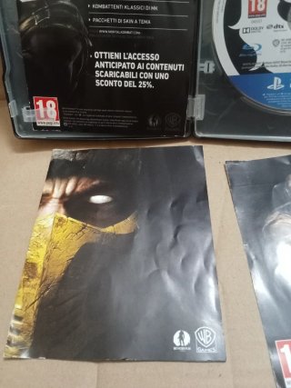 Mortal Kombat X PS4 Steelbook + Disco