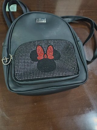 Mochila Disney Minnie Brillante Negra