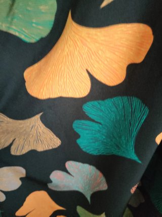 Vestido estampado otoño