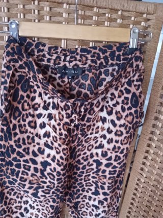 Pantalones AMISU Animal Print Talla M