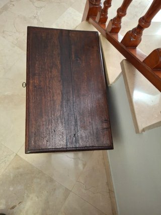 Baúl de madera maciza teka