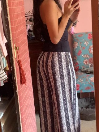 Pantalón ancho boutique Talla S