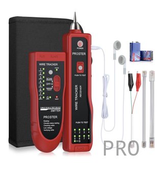 Comprobador de Cables RJ45 RJ11 Proster
