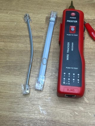 Comprobador de Cables RJ45 RJ11 Proster