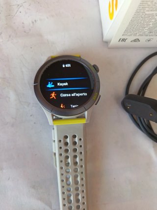 Smartwatch Amazfit Cheetah Bianco/Giallo