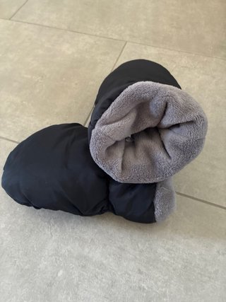 Manoplas para carrito de bebé negras