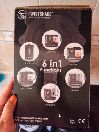 Procesador de alimentos 6 en 1 Twistshake
