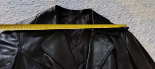 Chaquetón Piel Cordero Negro
