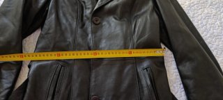 Chaquetón Piel Cordero Negro