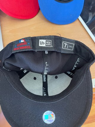 Lote 3 gorras NY Yankees azul roja negra