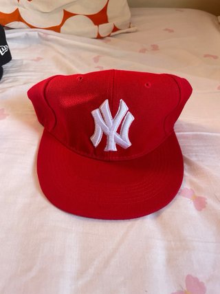 Lote 3 gorras NY Yankees azul roja negra