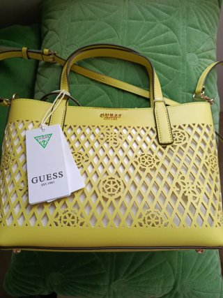 Bolso Guess Letty Mini Lime