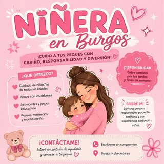 Niñera en Burgos