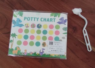 Orinal infantil con pegatinas