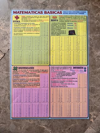 material didáctico matemáticas para niños