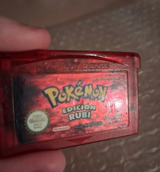 Lote POKÉMON RUBÍ y ZAFIRO Game Boy Advance