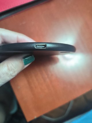 Cargador Inalámbrico Rápido Qi Negro