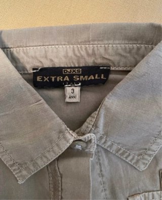 Completo bimbo camicia e pantaloni
