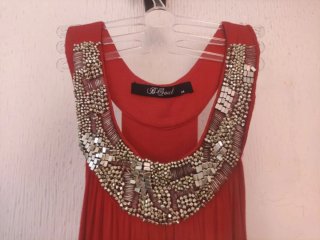 Camisa de fiesta pedrería cuello