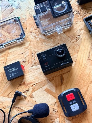 Cámara de Acción Victure 4K WIFI + 2 Baterías