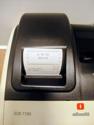 Caja Registradora Olivetti 7700