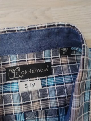 Camicia a quadri uomo