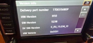 RNS510 Volkswagen Radio Navegador GPS