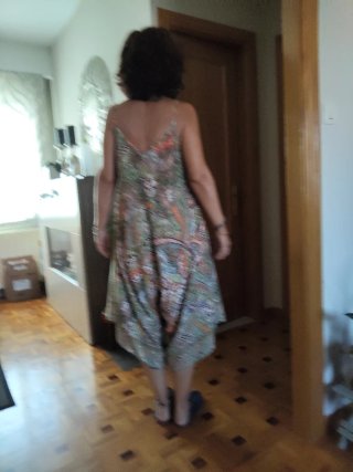 Mono/Vestido Verano Estampado Multicolor