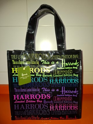 Bolsa Harrods. Edición limitada multicolor