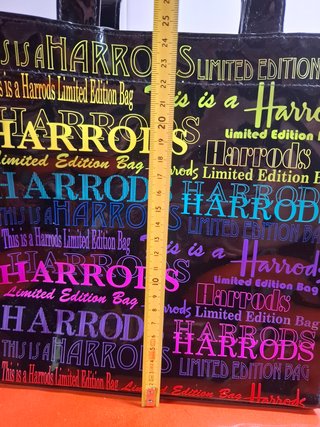 Bolsa Harrods. Edición limitada multicolor