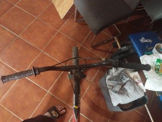 Bicicleta BMX Monty 139 Roja