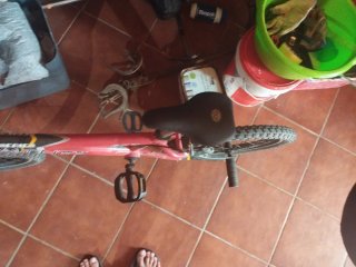 Bicicleta BMX Monty 139 Roja