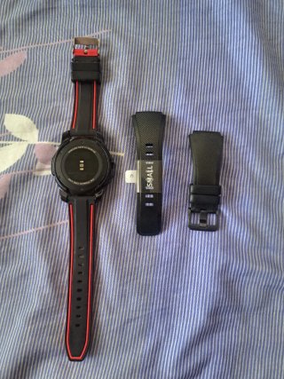 Samsung Gear S3 frontier Smartwatch Negro/Rojo