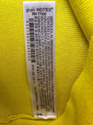 Pantalón Stradivarius 34 y Top Zara S