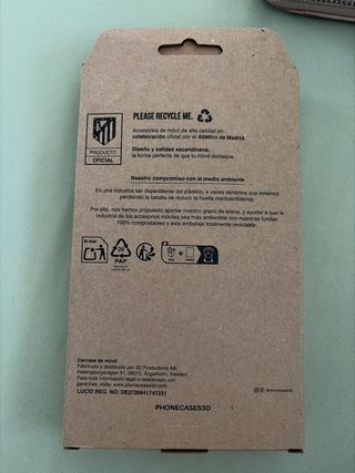 Funda Móvil Atlético de Madrid  iPhone 17 pro max