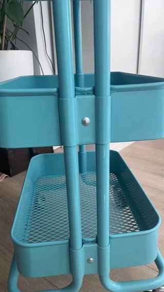Carrito Raskog Ikea Azul color descatalogado